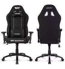 DARKFLASH & AKRACING DF-7012 BLACK GAMING CHAIR