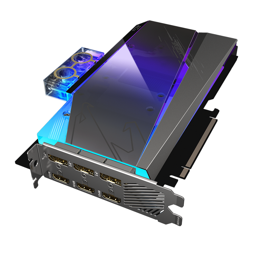 GIGABYTE AORUS GEFORCE RTX 3080 XTREME WATERFORCE 10GB GRAPHICS CARD