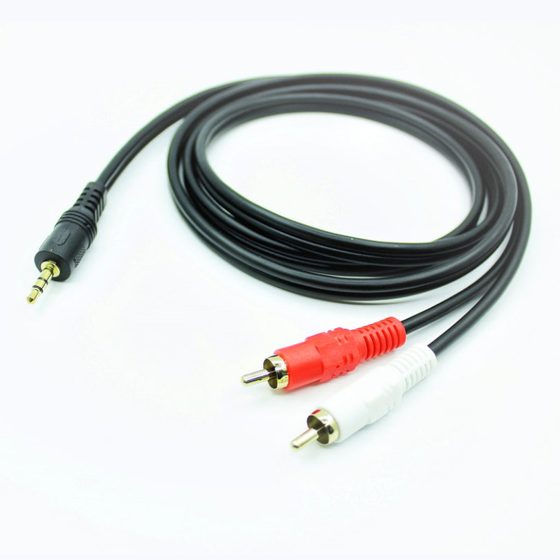 3.5MM TO 2 RCA 3M STEREO TO SPLITTER MINI PLUG JACK CABLE