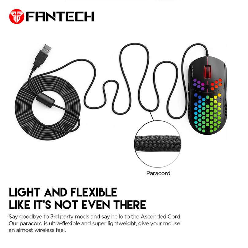 FANTECH HIVE UX2 MACRO RGB MOUSE
