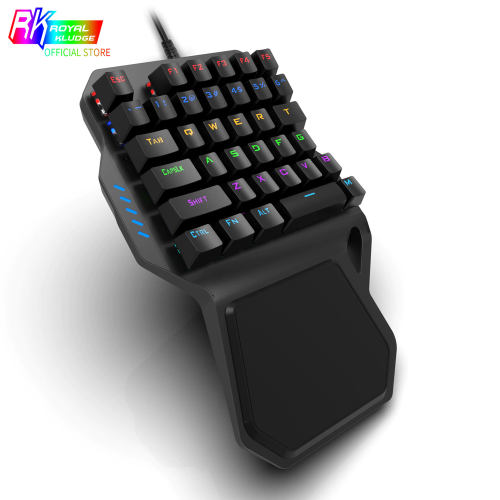 ROYAL KLUDGE B30 ONE-HANDED MECHANICAL GAMING KEYBOARD