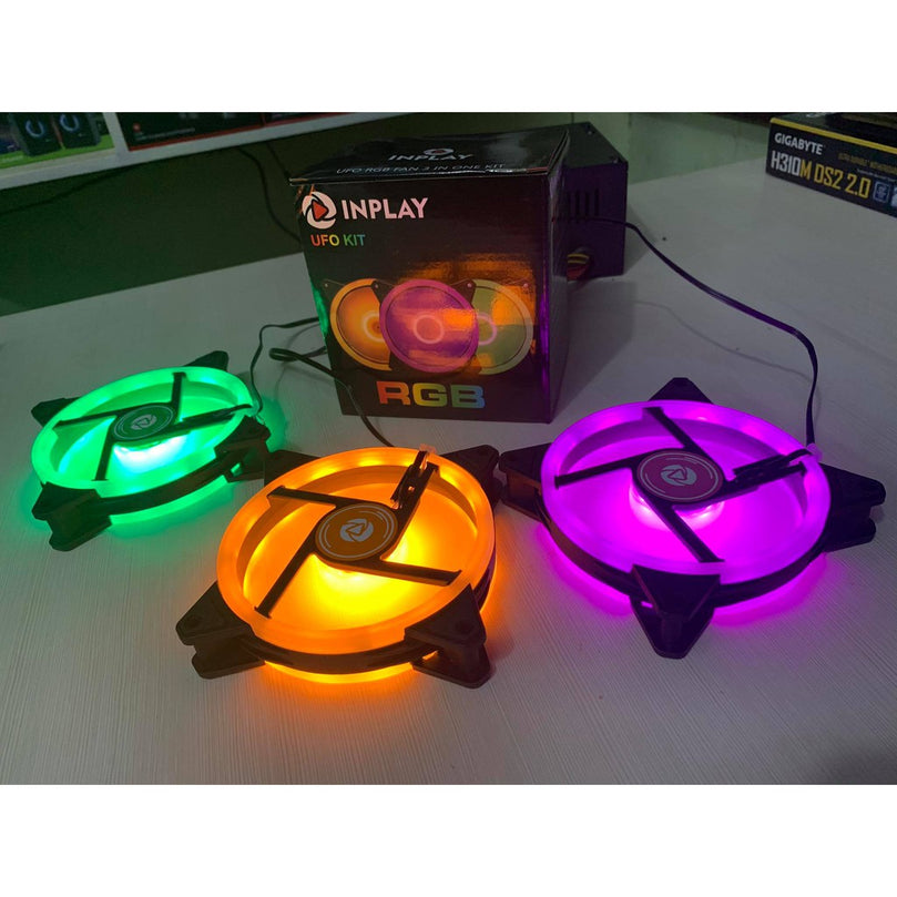 INPLAY UFO RGB FAN 3IN1 FAN