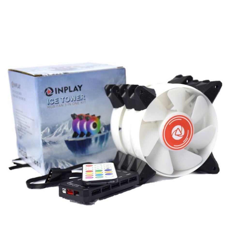 INPLAY ICETOWER V2 RGB FAN 3IN1 KIT W/ REMOTE