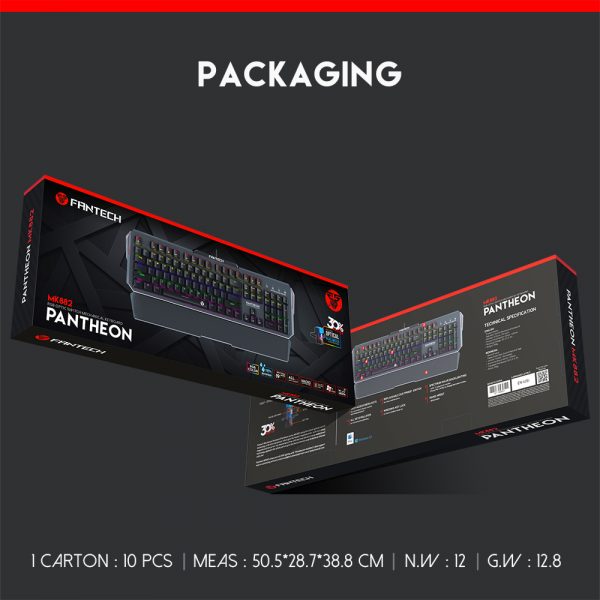 FANTECH MK882 PANTHEON RGB KEYBOARD