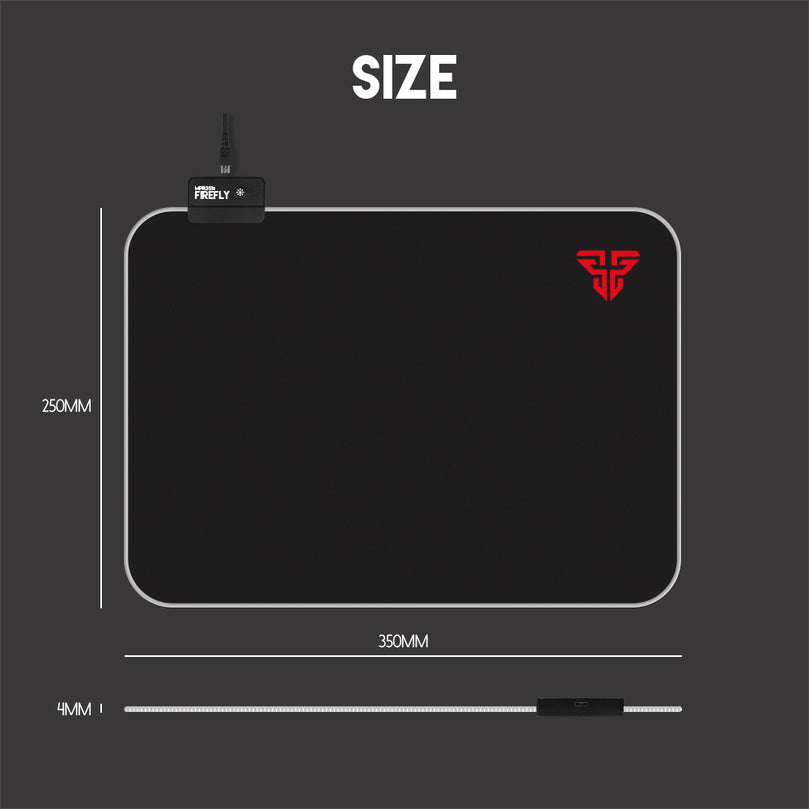 FANTECH MPR351 FIREFLY RGB MOUSEPAD
