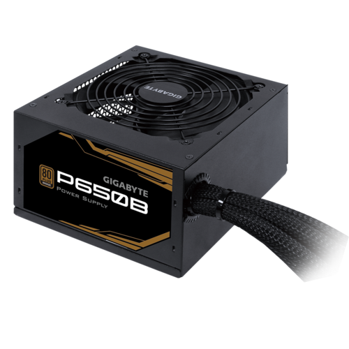 GIGABYTE P650B GP-P650B 650W INTEL FORM FACTOR ATX 12V V2.31 80 PLUS BRONZE CERTIFIED NON-MODULAR ACTIVE PFC POWER SUPPLY