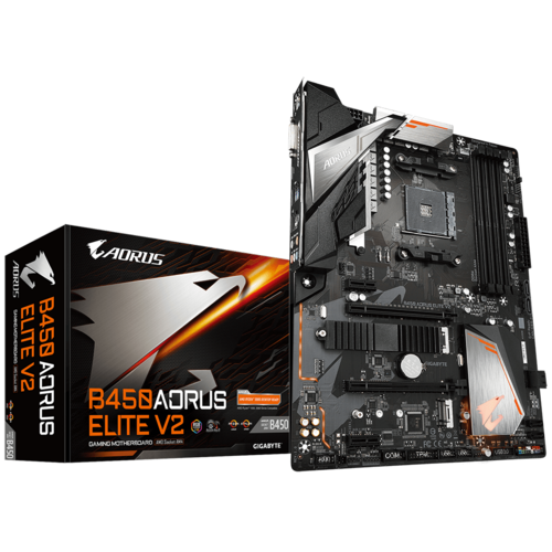 GIGABYTE AMD B450M AORUS ELITE MOTHERBOARD