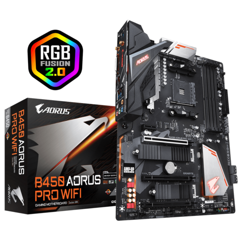 GIGABYTE AMD B450 AORUS MOTHERBOARD