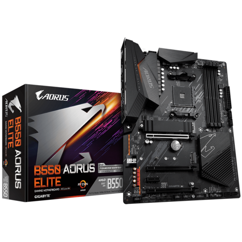 GIGABYTE B550 AORUS ELITE AM4 AMD ATX MOTHERBOARD