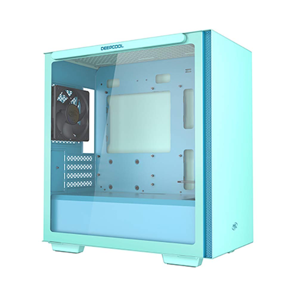DEEPCOOL MACUBE 110 GREEN MICRO ATX WITH FULL-SIZE MAGNETIC TEMPERED GLASS GAMING CASE