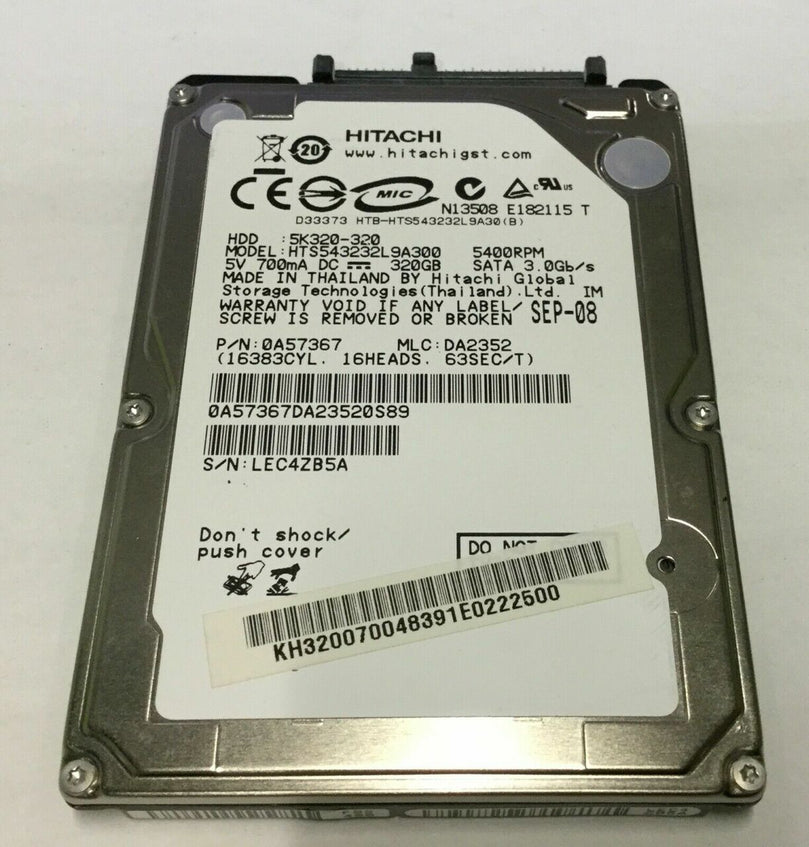 HITACHI 320GB HDD