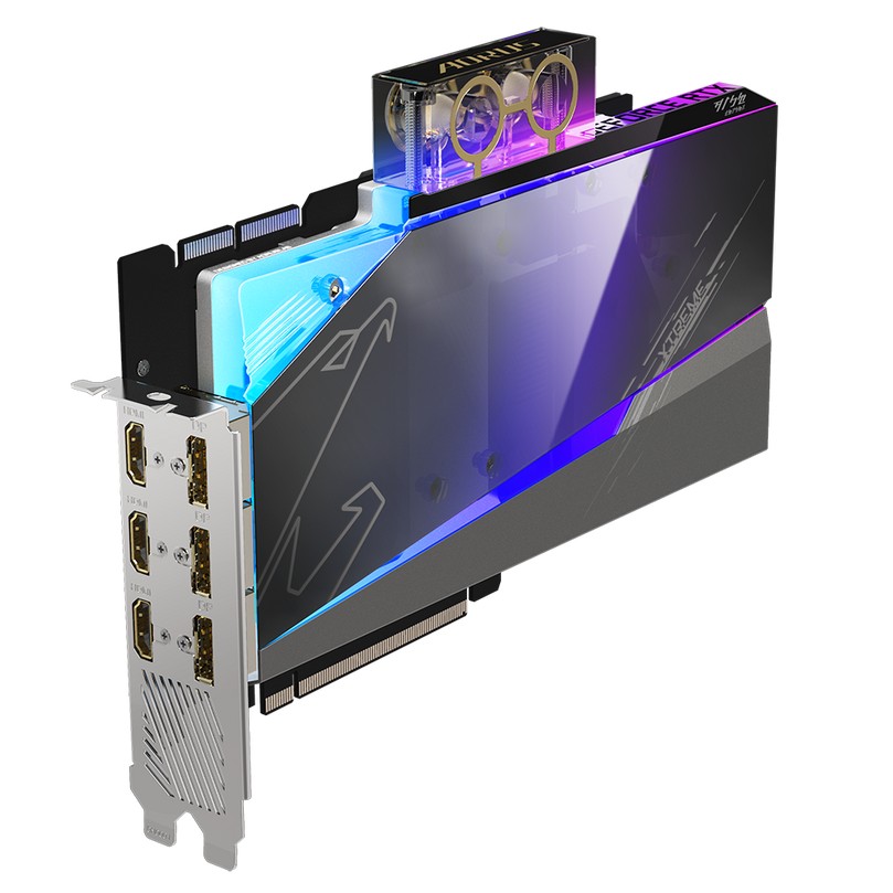 GIGABYTE AORUS GEFORCE RTX 3090 XTREME WATERFORCE 24G GRAPHIC CARD