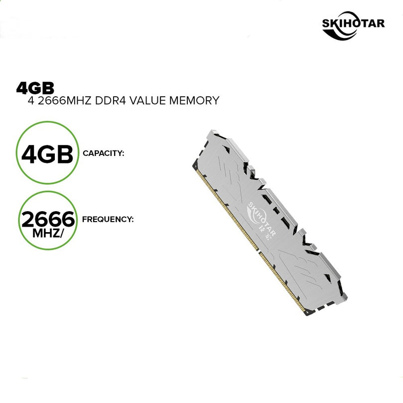 SKIHOTAR 4GB DDR4 2666MHZ (1 YEAR WARRANTY)