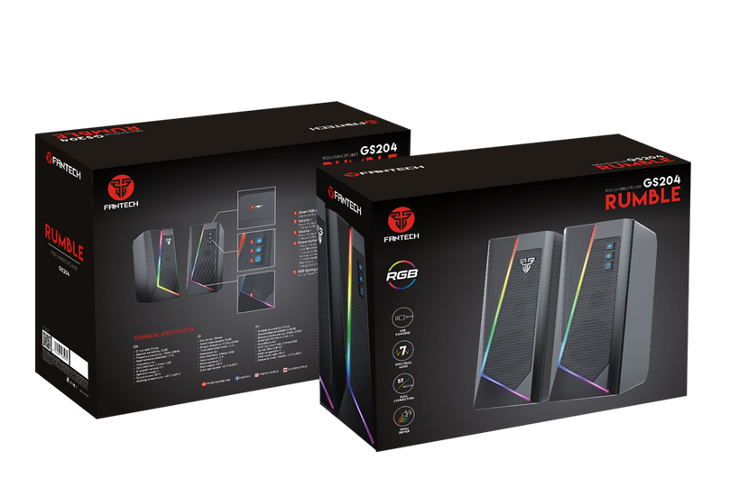 FANTECH GS204 RGB RUMBLE SPEAKER