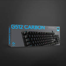 LOGITECH G512 CARBON RGB GX BLUE (CLICKY) MECHANICAL KEYBOARD
