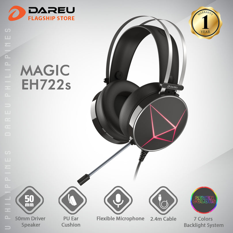 DAREU MAGIC EH722X 7.1 SURROUND HEADSET