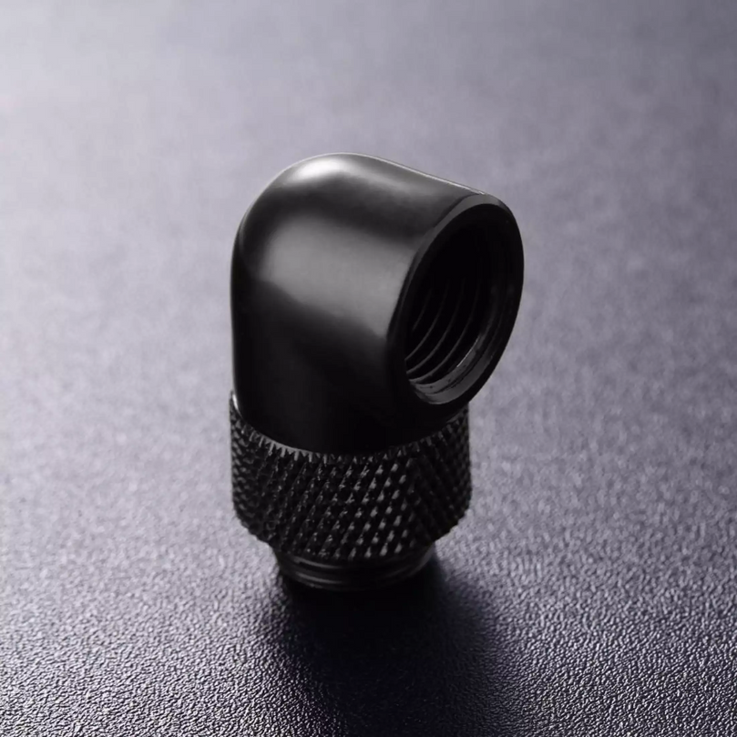 G1/4 THREAD 90 DEGREE FITTING ADAPTER ROTARY FITTING WATER COOLED CONNECTOR
