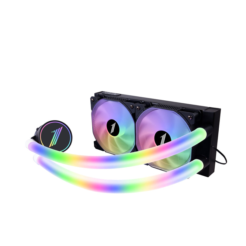 1ST PLAYER MOTHRA MT240 LIQUID COOLER BLACK