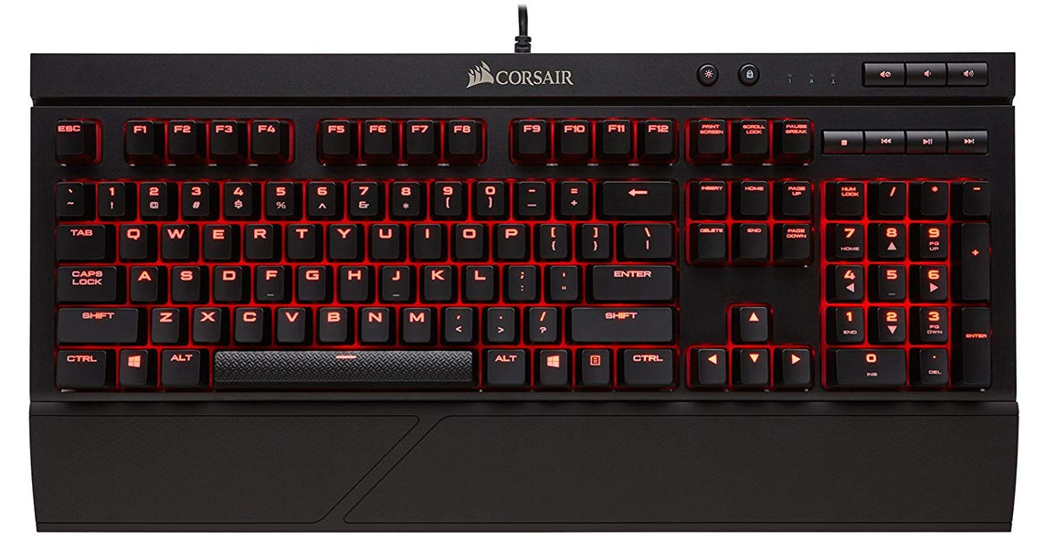 CORSAIR K68 RED LED — CHERRY® MX RED MECHANICAL KEYBOARD