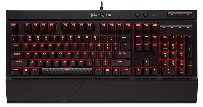 CORSAIR K68 RED LED — CHERRY® MX RED MECHANICAL KEYBOARD