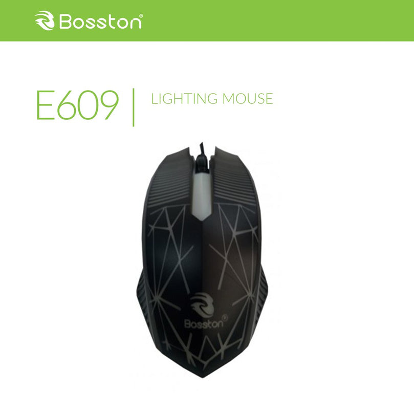 BOSSTON E609 USB LIGHTING MOUSE