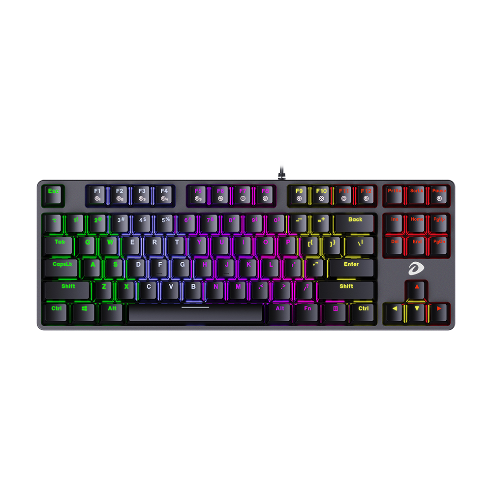 DAREU EK87 GLORY 87-KEY WIRED BLACK  MECHANICAL KEYBOARD