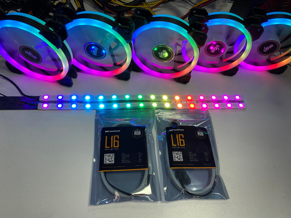 DARKFLASH L16 6 PIN RGB LED STRIP