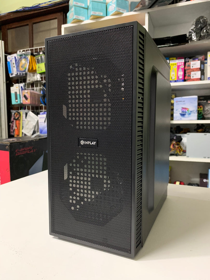 INPLAY WIND 01 MATX BLACK GAMING CASE