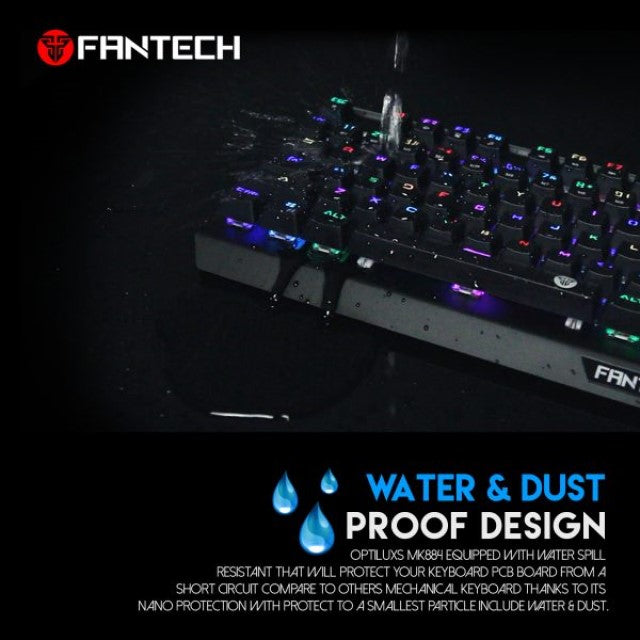 FANTECH MK884 OPTILUXS RGB KEYBOARD
