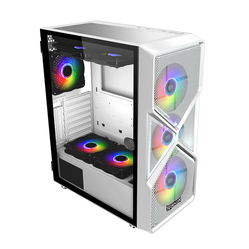 REDRAGON SUPERION GC-MB211 WHITE GAMING CASE