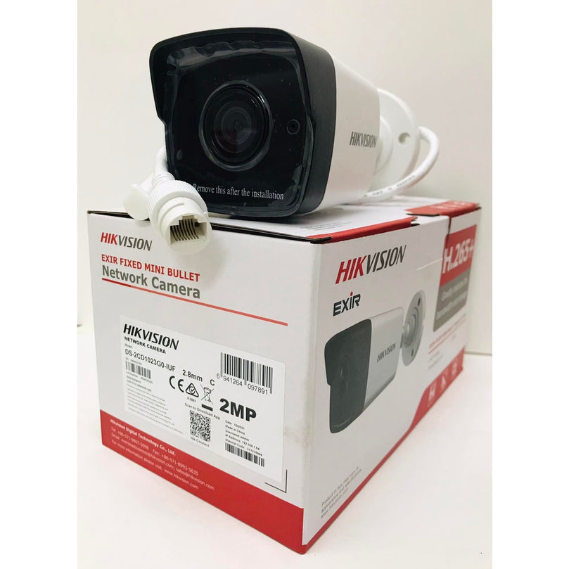 HIKVISION EXIR DS-2CD1023GO-IUF 2MP WITH AUDIO BULLET CCTV CAMERA