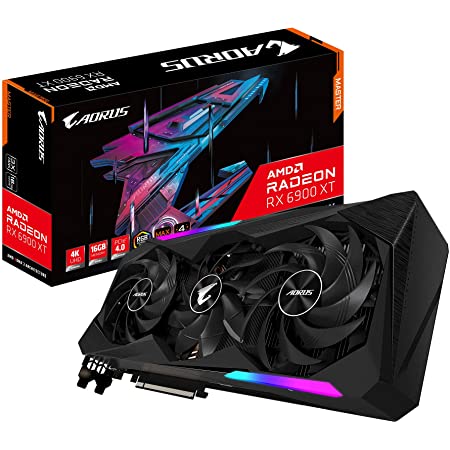 GIGABYTE AORUS RADEON RX 6900 XT MASTER 16GB GRAPHICS CARD