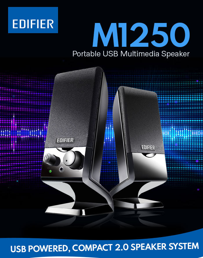 EDIFIER EDIFIER M1250 USB POWERED 2.0 SPEAKER
