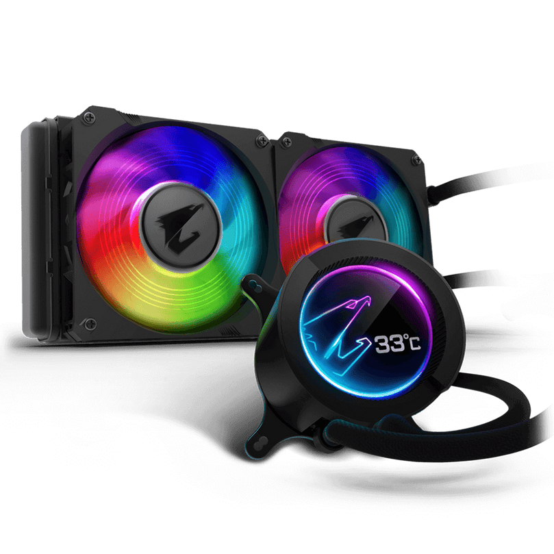 GIGABYTE AORUS LIQUID COOLER X240 WATERFORCE, ALL-IN-ONE LIQUID COOLER