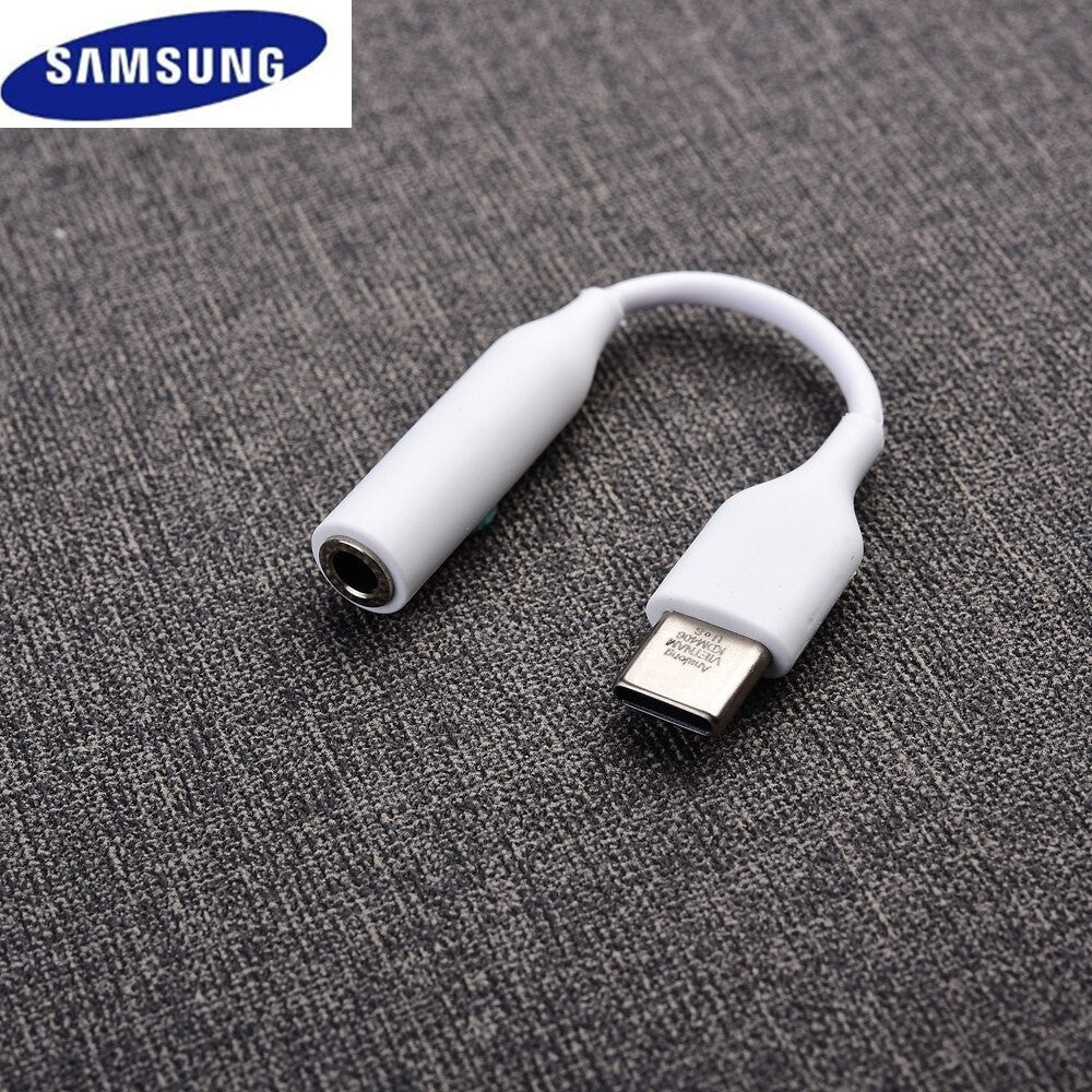 SAMSUNG USB-C HEADSET JACK ADAPTER. ULTRA HIGH QUALITY AUDIO ADAPTER (USB-C TO 3.5MM AUDIO JACK)