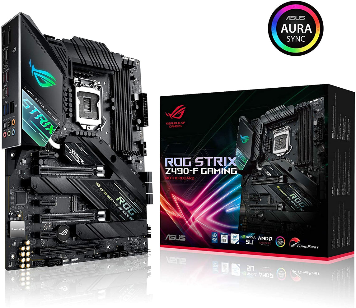 ASUS ROG STRIX Z490-F 1200 DDR4 GAMING ATX MOTHERBOARD