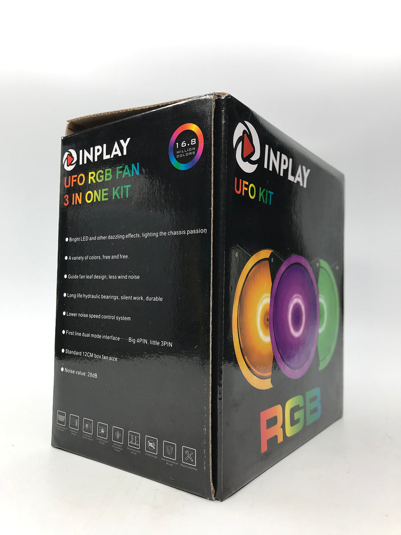 INPLAY UFO RGB FAN 3IN1 FAN