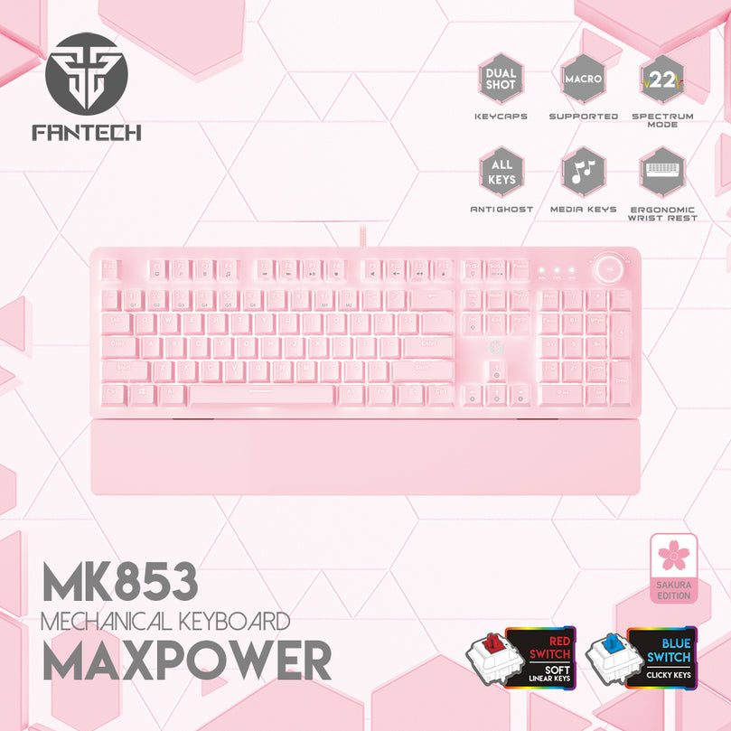 FANTECH MAXPOWER MK853 MECHANICAL KEYBOARD