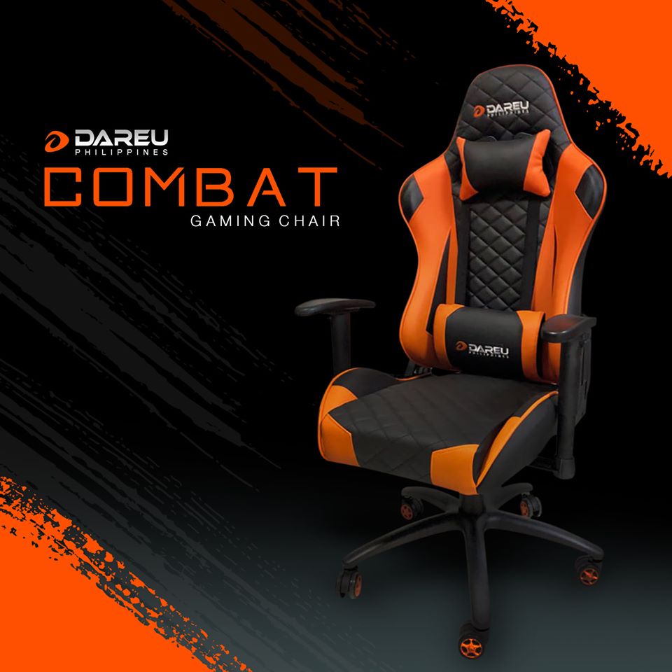 DAREU COMBAT CHAIR 1709 – PU LEATHER