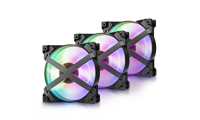 DEEPCOOL MF120 GT A-RGB X-FRAME, 5V 3-PIN MOTHERBOARD CONNECTOR FAN
