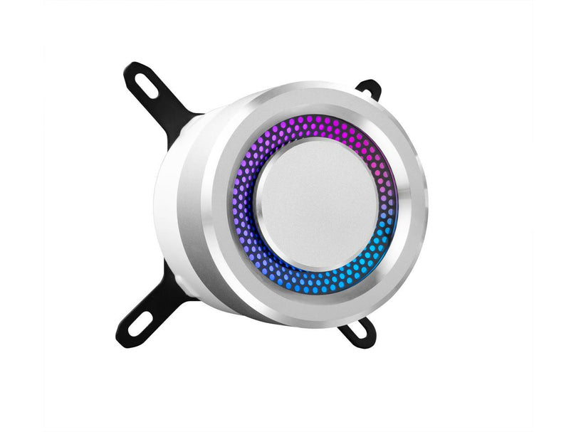 LIAN LI GALAHAD AIO 240 RGB UNI FAN SL120 EDITION WHITE LIQUID COOLER
