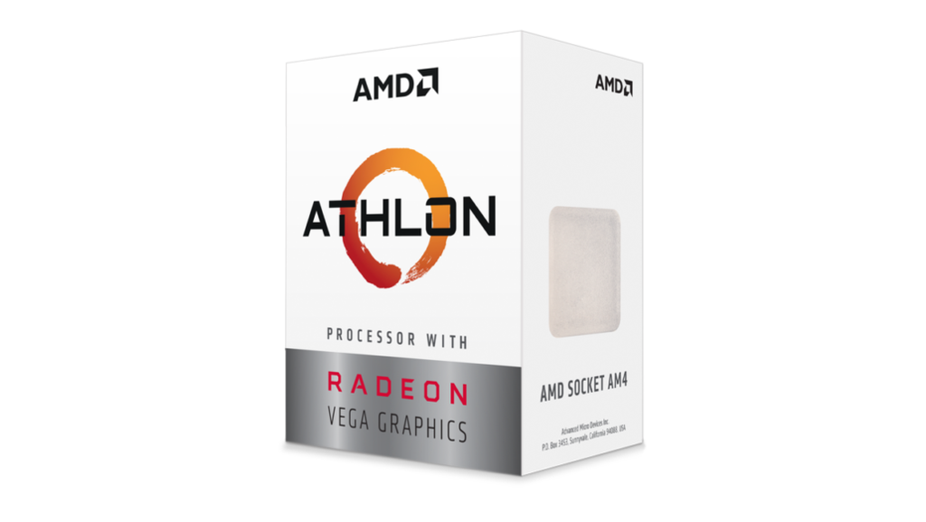 AMD ATHLON 200GE WITH RADEON™ VEGA 3 GRAPHICS PROCESSOR