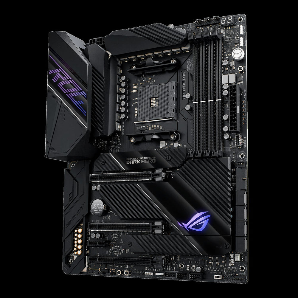 ASUS ROG CROSSHAIR VIII DARK HERO AMD AM4 X570S ZEN 3 RYZEN 5000 & 3RD GEN RYZEN ATX MOTHERBOARD