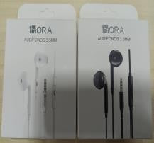 1HORA AUT122N /AUT122B 3.5 EARBUDS WIRED EARPHONE