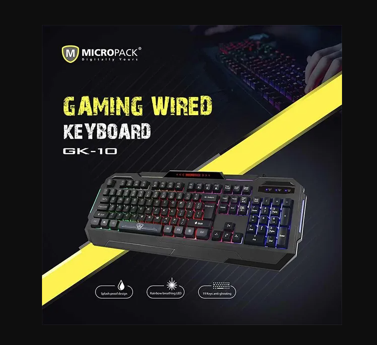 MICROPACK GK-10 GAMING KEYBOARD