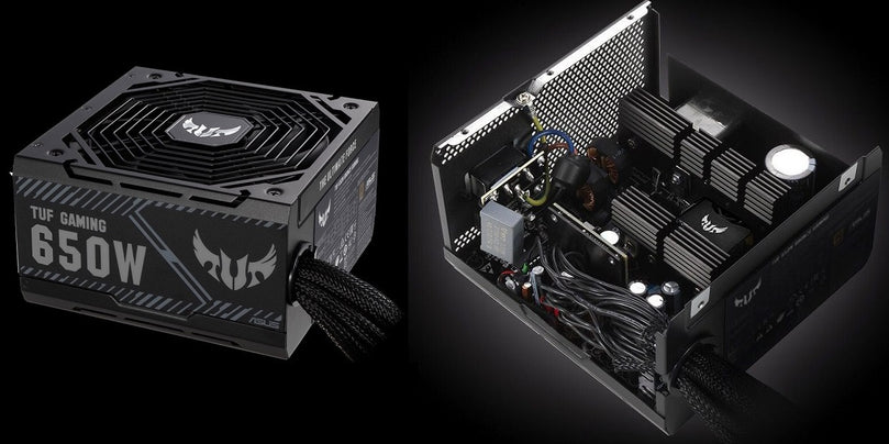 ASUS TUF GAMING 650W BRONZE PSU, 80 PLUS BRONZE CERTIFICATION, 80CM 8-PIN CPU CONNECTOR, 6-YEAR WARRANTY