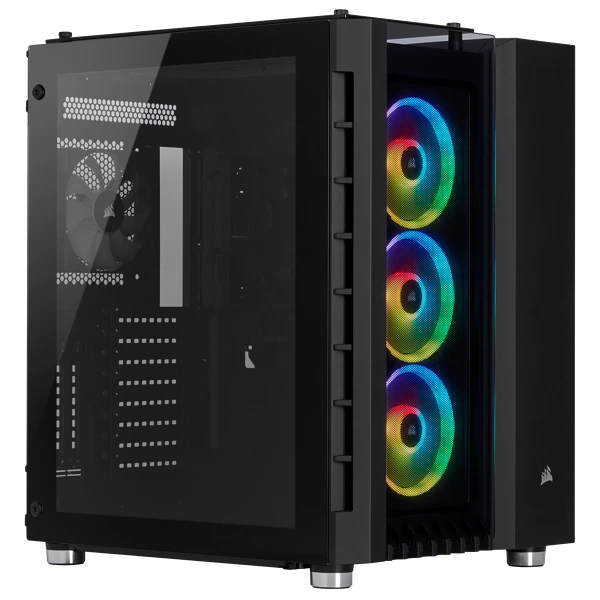 CORSAIR CRYSTAL SERIES 680X RGB WHITE STEEL GAMING CASE