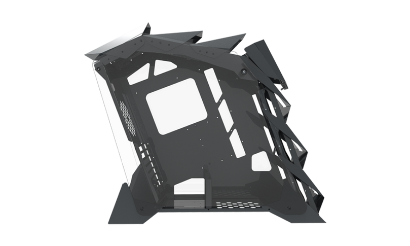 FANTECH CGX7 COBALT GAMING PC CASE RGB MID TOWER GAMING CASE