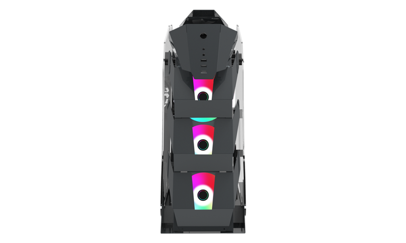 FANTECH CGX7 COBALT GAMING PC CASE RGB MID TOWER GAMING CASE