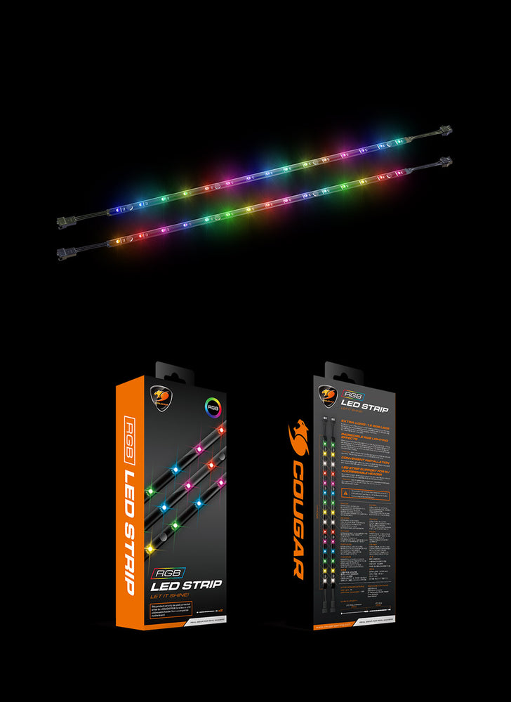COUGAR SUPERIOR RGB LED STRIP SET FOR COMPUTER CASE